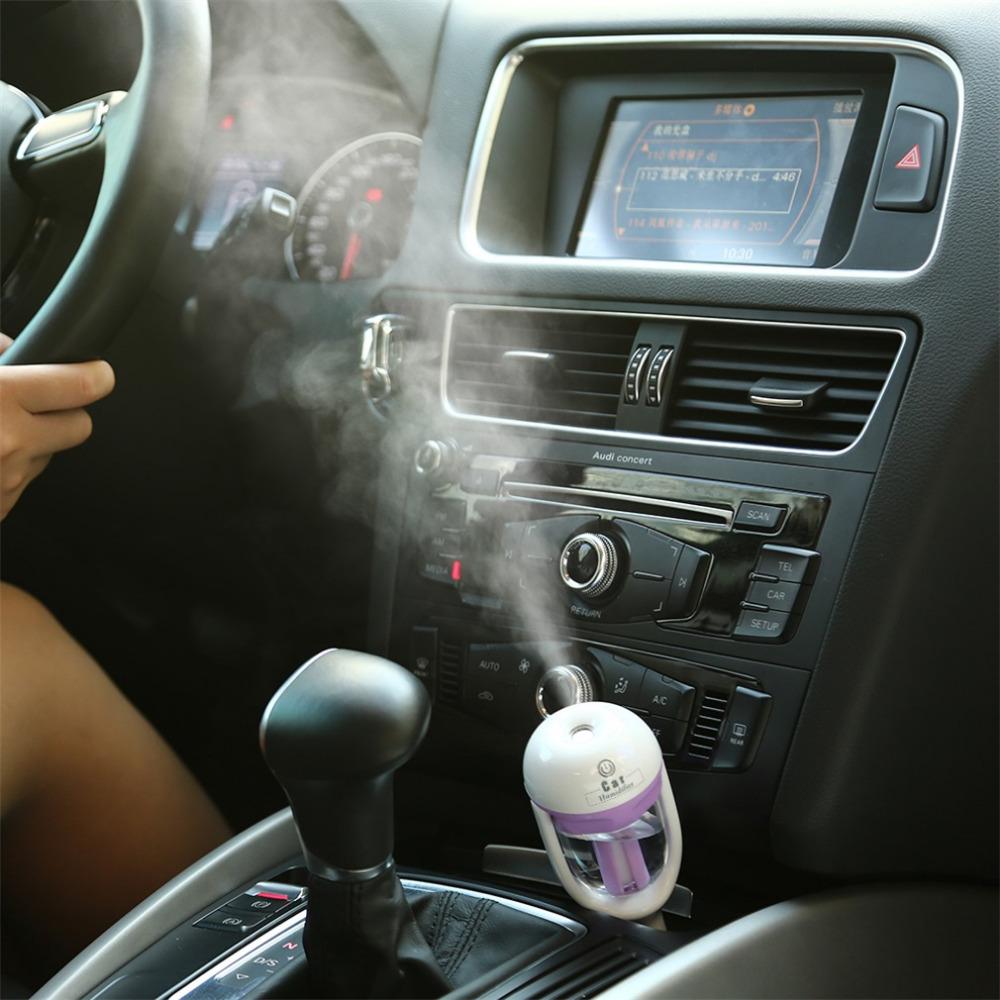 Portable Car Essential Oil Diffuser Compact Air Freshener Cleaner