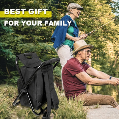 Portable Cooler Bag Chair 3 In 1 Camping Stool For Outdoor Use