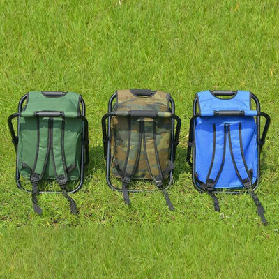 Portable Cooler Bag Chair 3 In 1 Camping Stool For Outdoor Use