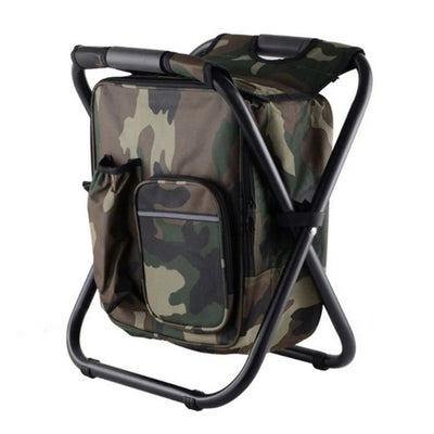 Portable Cooler Bag Chair 3 In 1 Camping Stool For Outdoor Use