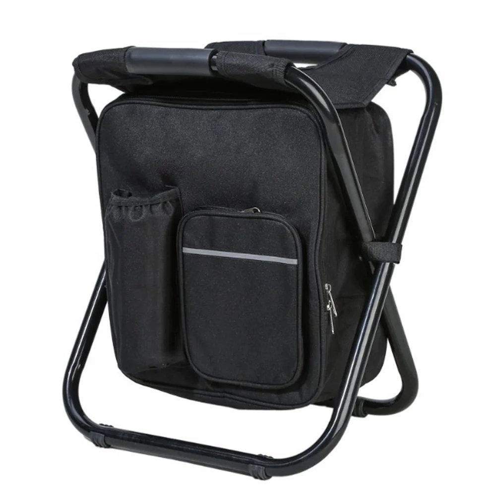 Portable Cooler Bag Chair 3 In 1 Camping Stool For Outdoor Use