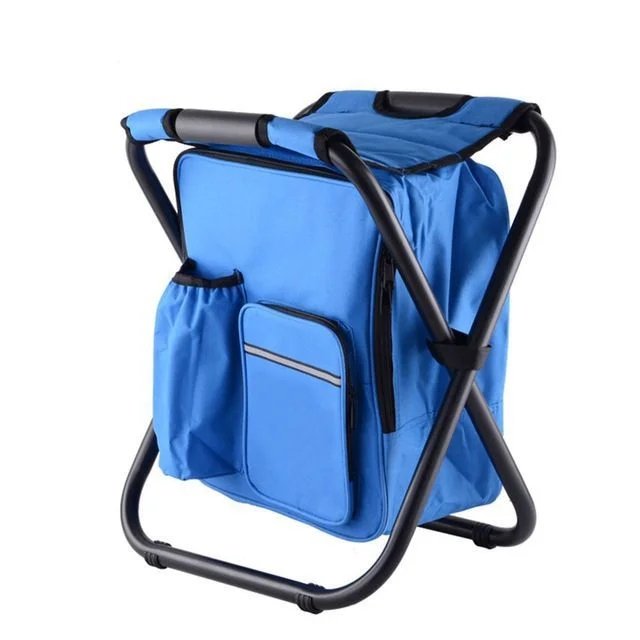 Portable Cooler Bag Chair 3 In 1 Camping Stool For Outdoor Use