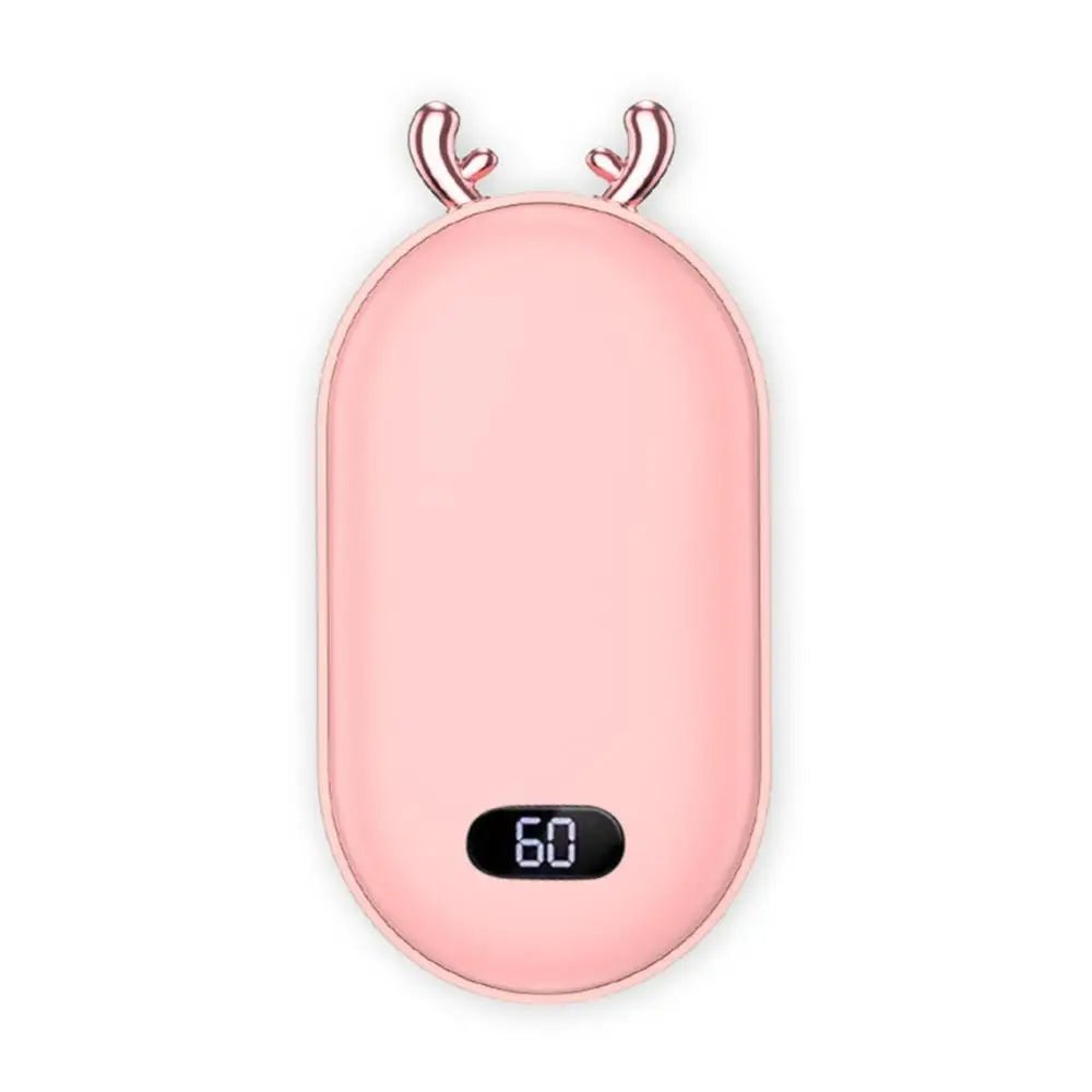 Portable Hand Warmer And Power Bank 10000mAh With Adjustable Heat