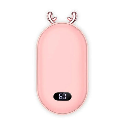 Portable Hand Warmer And Power Bank 10000mAh With Adjustable Heat