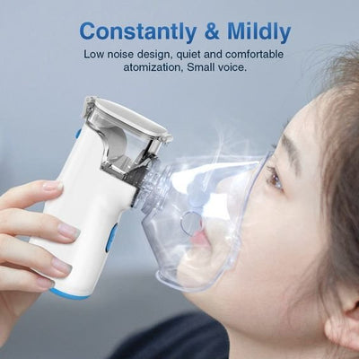 Portable Handheld Nebulizer For Asthma Relief And Lung Strengthening
