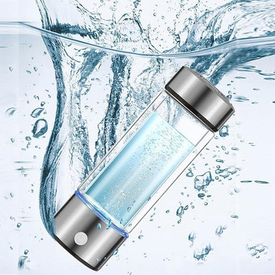 Portable Hydrogen Water Bottle With Alkaline Ionizer And Antioxidant Benefits