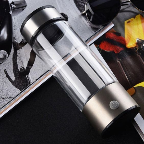 Portable Hydrogen Water Bottle With Alkaline Ionizer And Antioxidant Benefits