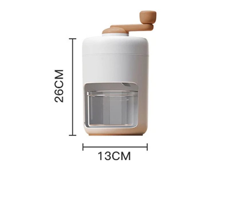 Portable Ice Shaver Machine For Household Hand Shaved Ice Making