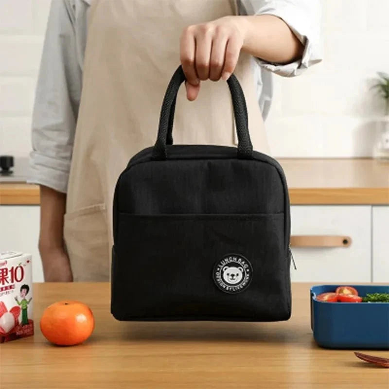 Insulated Bento Bag Waterproof Lunch Tote For Work School