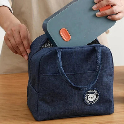 Insulated Bento Bag Waterproof Lunch Tote For Work School