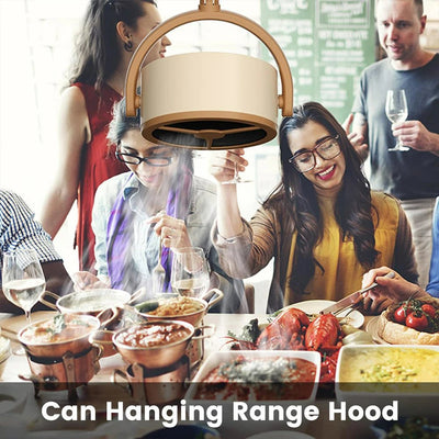 Portable Kitchen Range Hood Adjustable Angle For Home Camping BBQ
