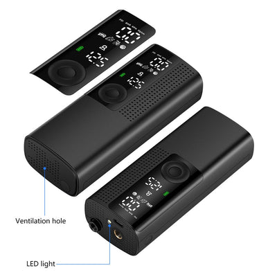 Portable Bike Air Pump Electric Mini Inflator Compact Design