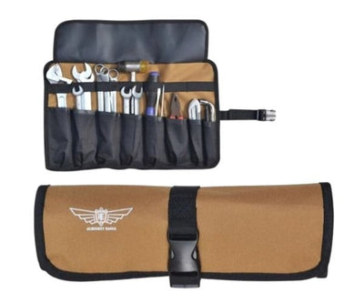 Portable Tool Roll Bag Heavy Duty Foldable Oxford Cloth Organizer