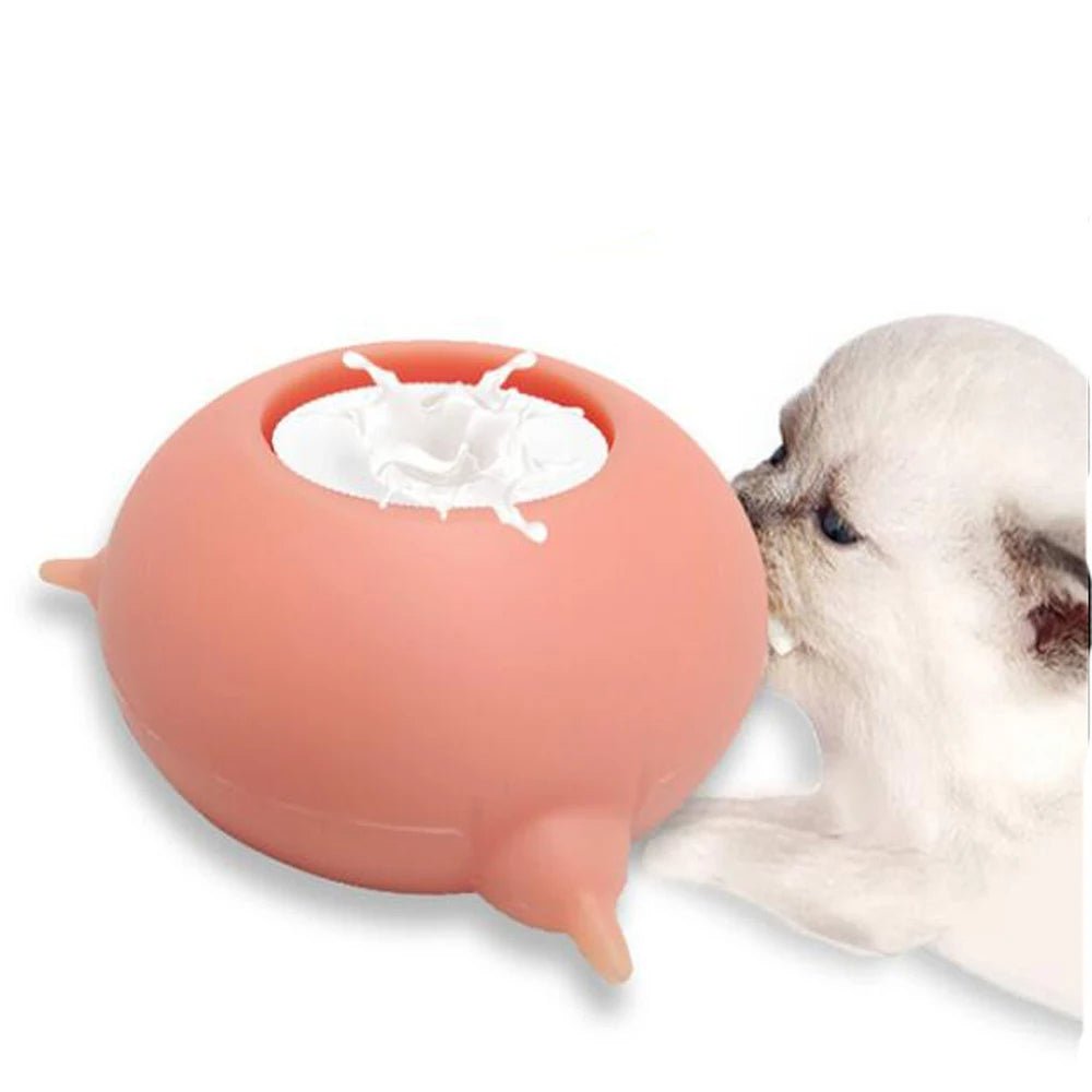 Portable Pet Milk Feeding Bowl For Puppies And Newborn Pets