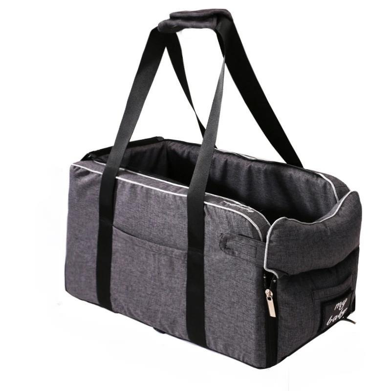 Portable Pet Travel Bed Car Seat Cover And Cozy Carrier Bag For Small Dogs
