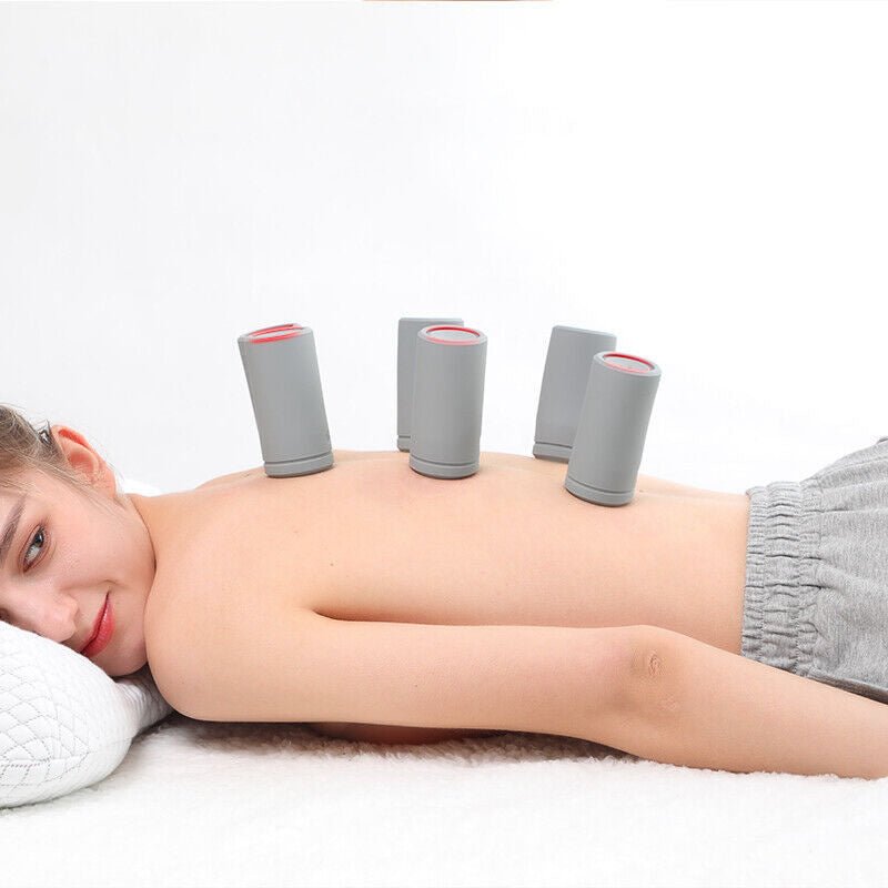 Portable Pulsating Massage Cup Electric Rechargeable Cupping Therapy Tool