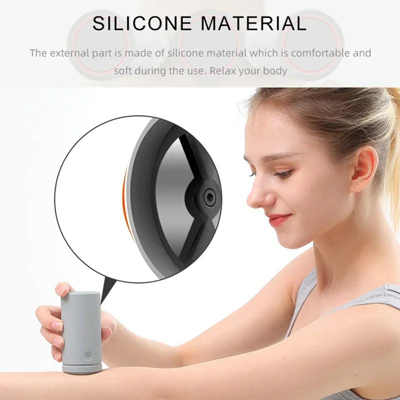 Portable Pulsating Massage Cup Electric Rechargeable Cupping Therapy Tool