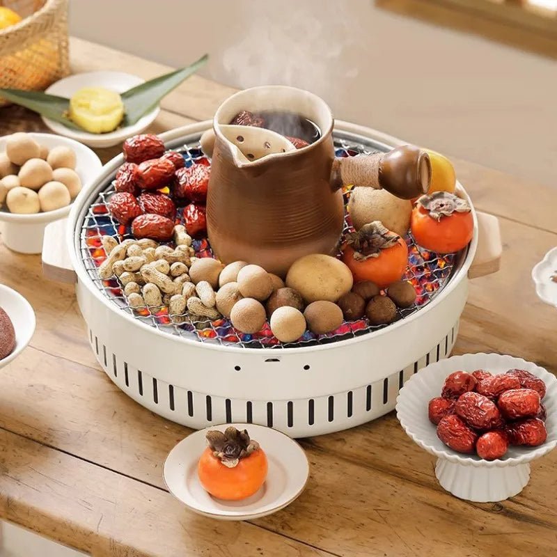 Portable Smokeless Charcoal BBQ Grill For Outdoor Camping And Picnics