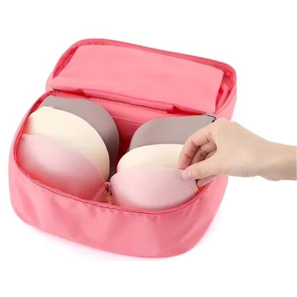 Portable Travel Storage Bag For Bra And Underwear Organizer