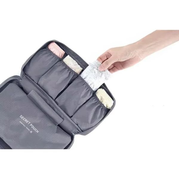 Portable Travel Storage Bag For Bra And Underwear Organizer