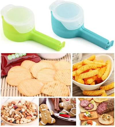 Snack Sealing Clips For Food Storage Travel And Easy Pouring
