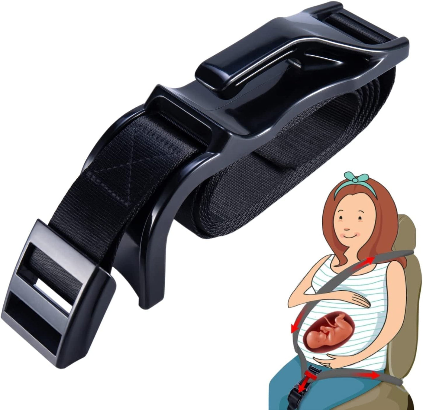 Pregnancy Seat Belt Adjuster For Car Safety And Comfort