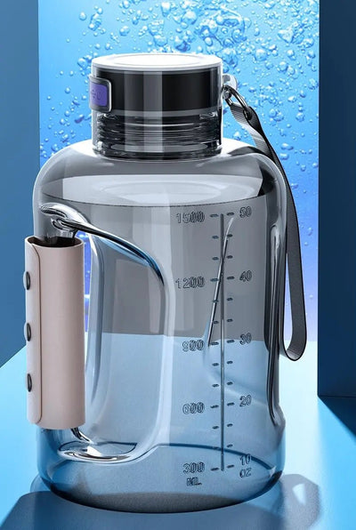 Hydrogen Water Bottle 1.5L Portable Leakproof Advanced SPE PEM Technology