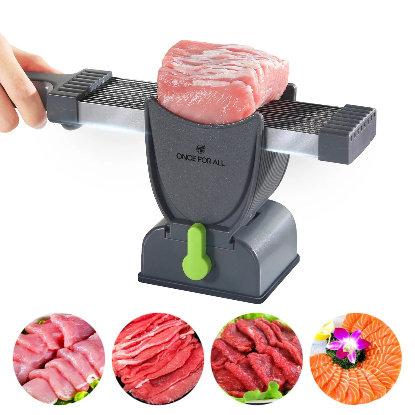 Meat Slicer And Cleaver Set Manual Fresh Beef Cutter For Slicing