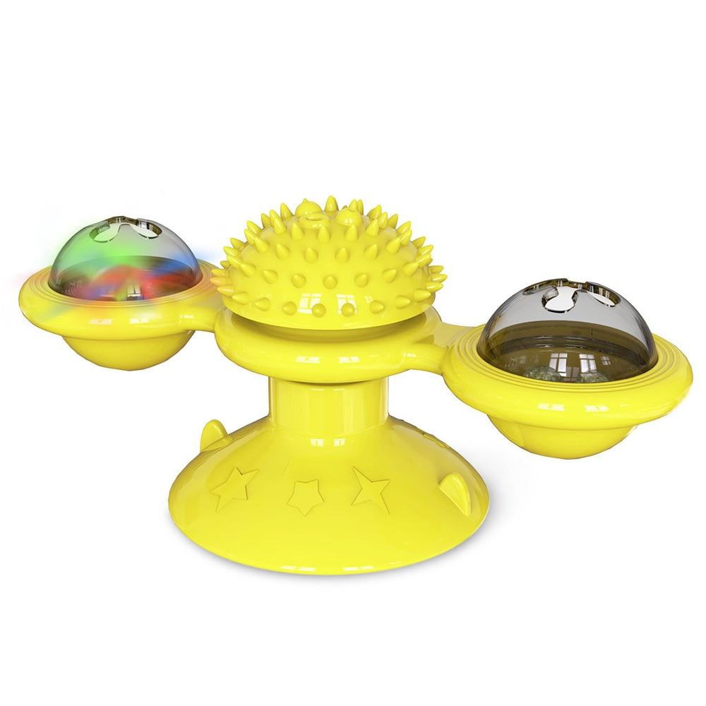Cat Interactive Toy Whirling LED Balls For Energetic Play