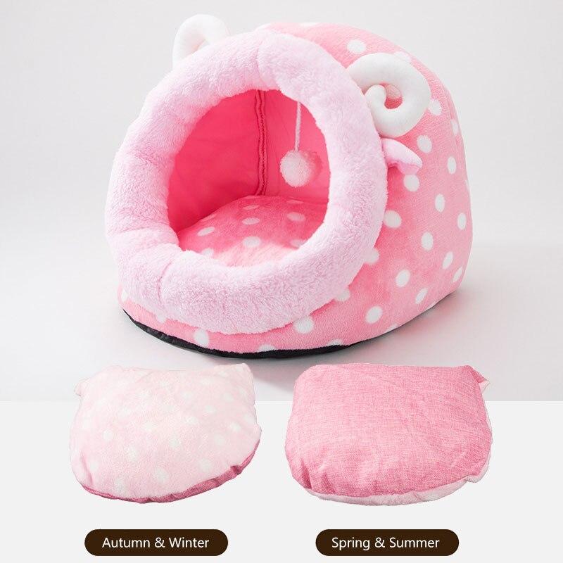 Unicorn Pet Bed Soft Cozy Plush Small Medium Large Sizes