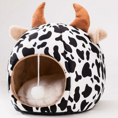 Unicorn Pet Bed Soft Cozy Plush Small Medium Large Sizes
