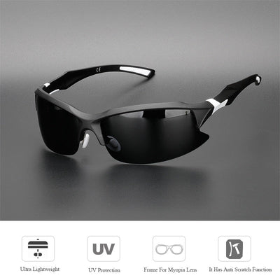 Polarized Cycling Glasses UV 400 For Outdoor Sports And Biking