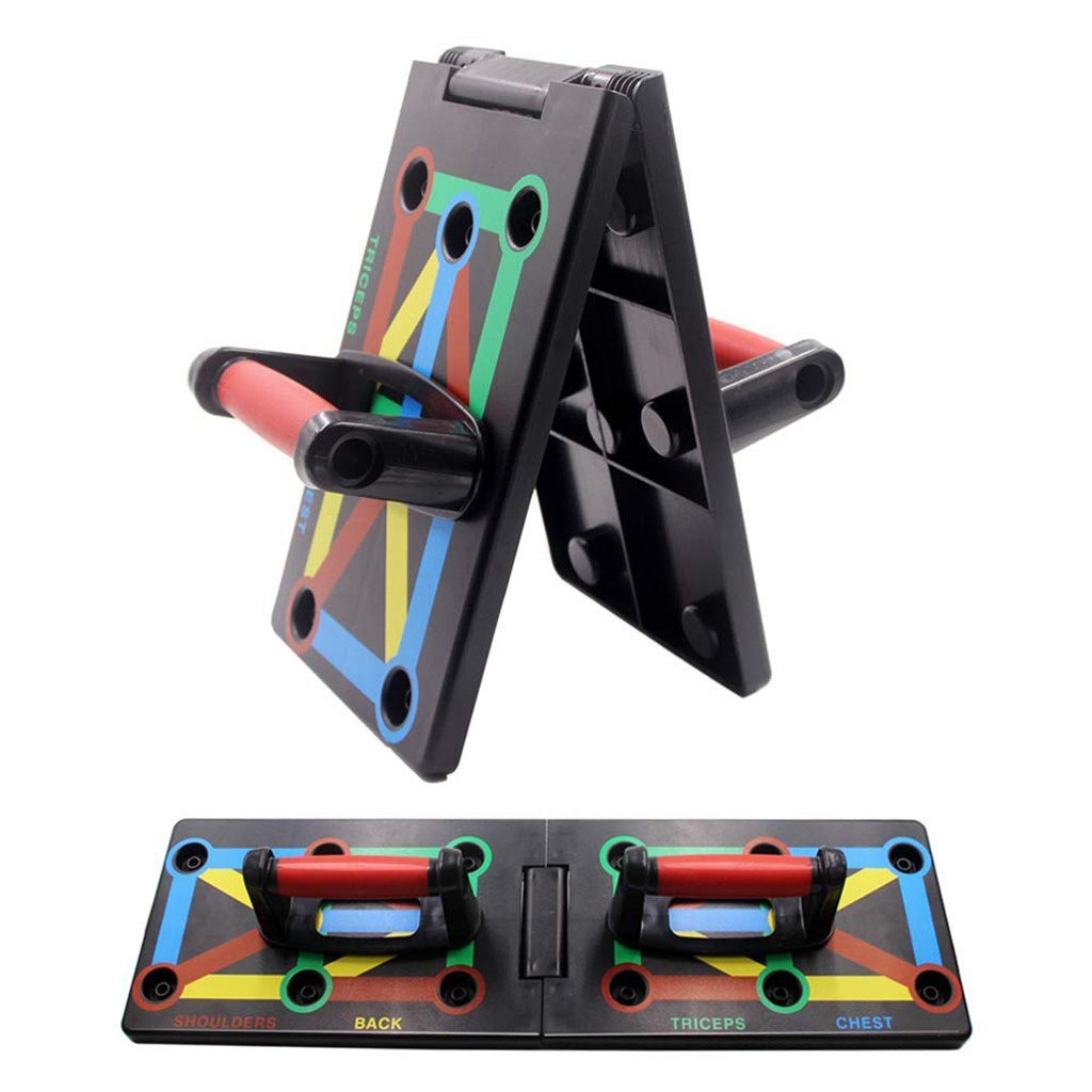 Push Up Board 9-in-1 Fitness Body Building Workout Station