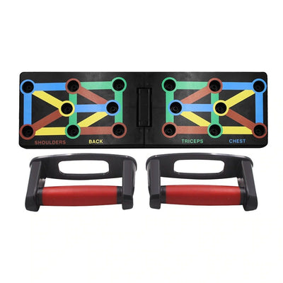 Push Up Board 9-in-1 Fitness Body Building Workout Station