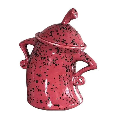 Quirky Attitude Jar Hipster Style Resin Canister For Candy Storage