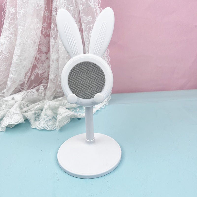 Rabbit Phone Holder Adjustable Raised Desktop Stand For Video Calls