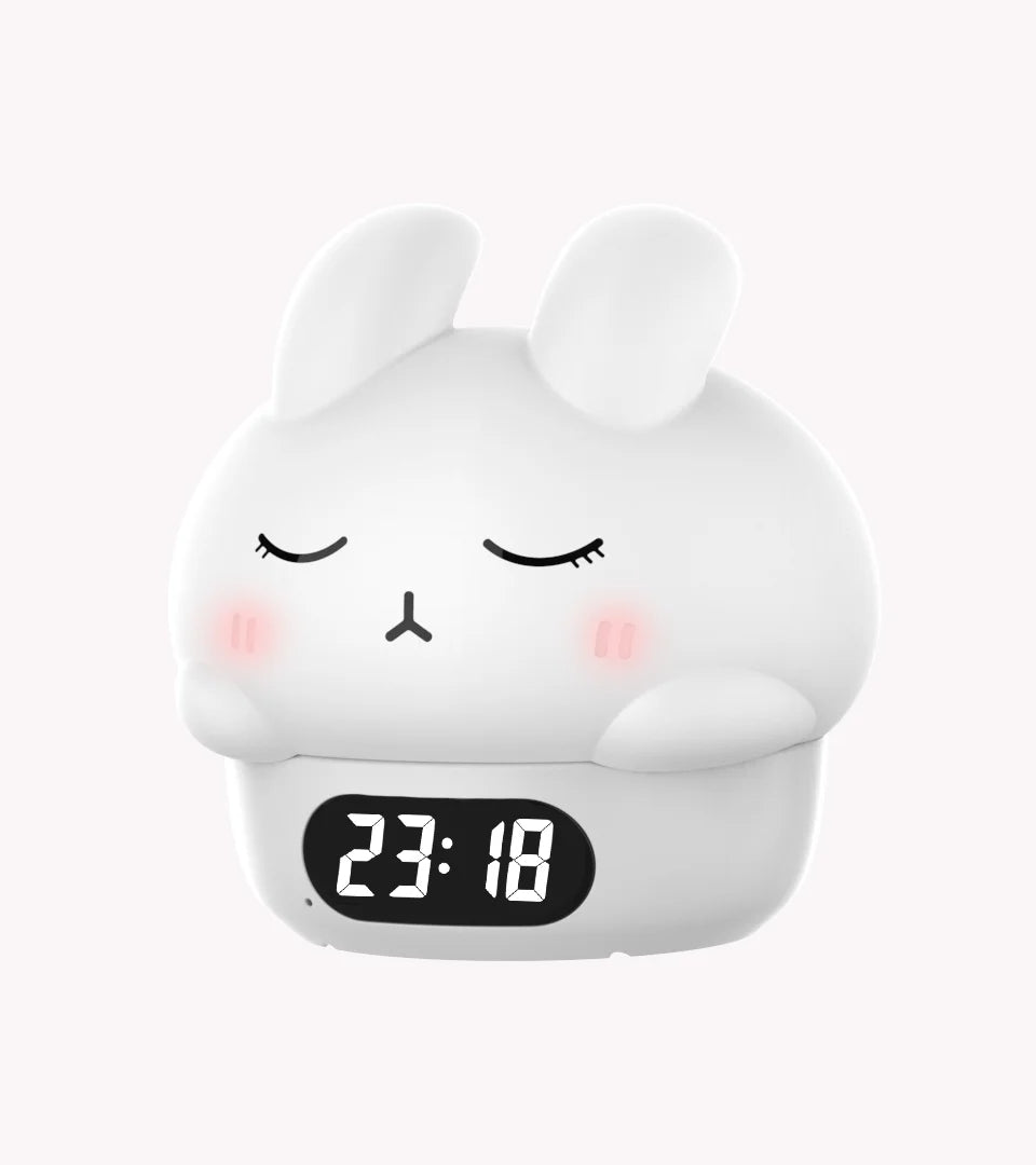 Digital Alarm Clock For Kids With Night Light Duck Or Bunny Design