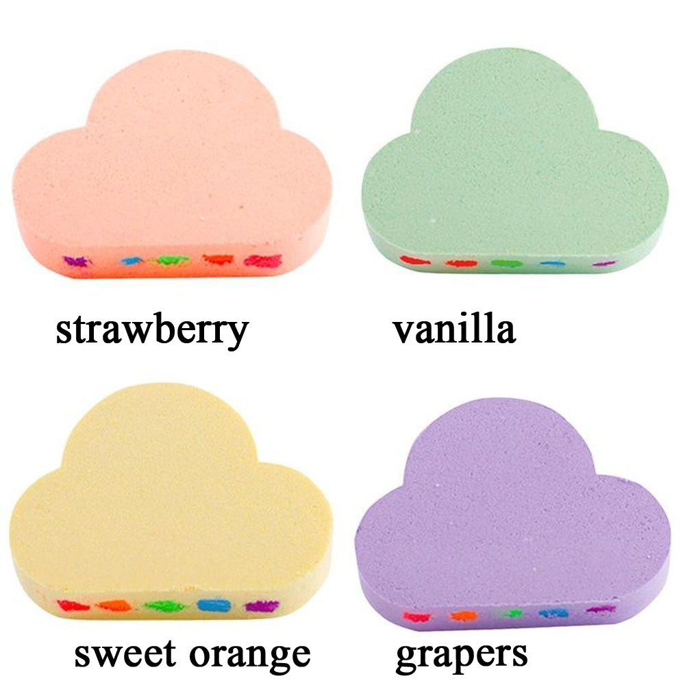 Rainbow Cloud Bath Bomb Sea Salt Handmade Natural Relaxing Bath