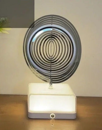 Rechargeable 16-Color 3D Rotating Night Light With App Control