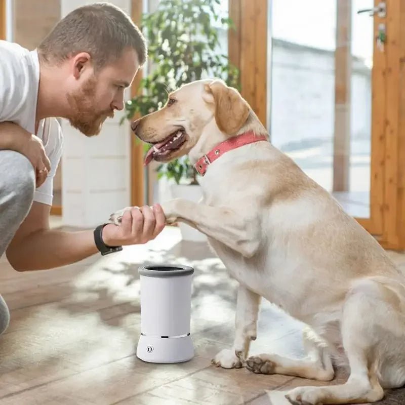 Rechargeable Electric Dog Paw Washer Gentle Automatic Cleaning Tool