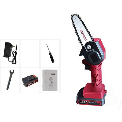 Mini Electric Chainsaw Portable Wood Cutting Tool Compact Design