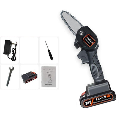 Mini Electric Chainsaw Portable Wood Cutting Tool Compact Design