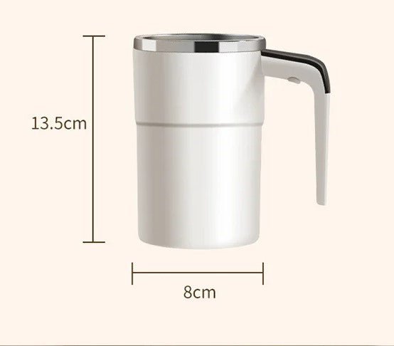 Rechargeable Self-Stirring Coffee Mug Stainless Steel Portable Mixer