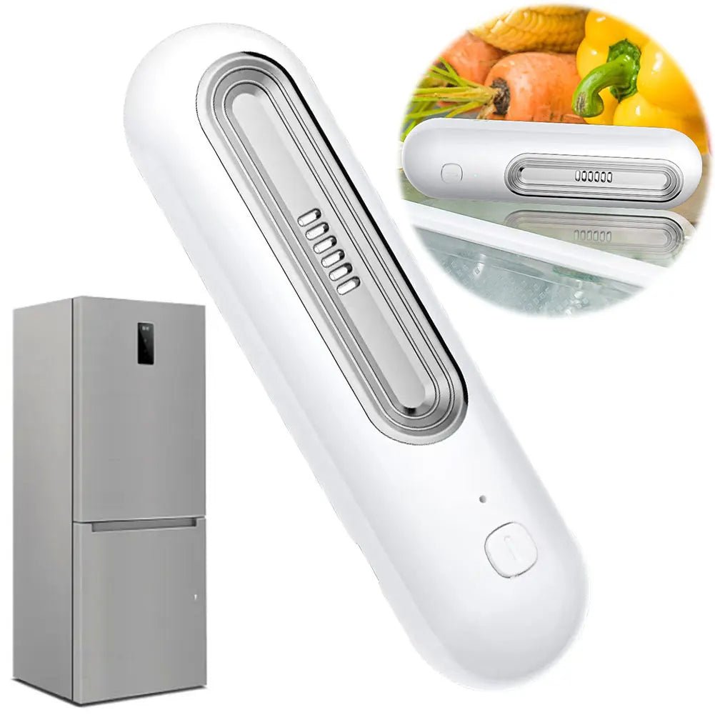 Refrigerator Air Purifier Deodorizer Extends Food Freshness For Clean Fridge