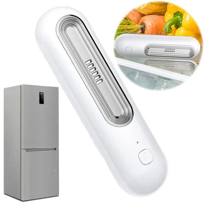 Refrigerator Air Purifier Deodorizer Extends Food Freshness For Clean Fridge