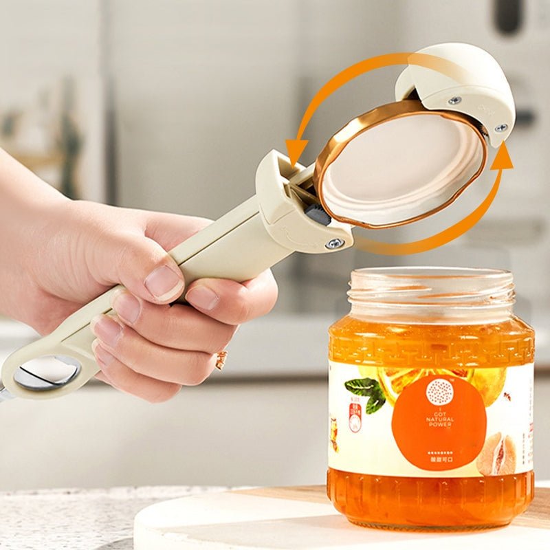 Retractable Bottle Opener Adjustable Lid Multifunctional Can Opener