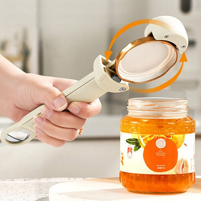 Retractable Bottle Opener Adjustable Lid Multifunctional Can Opener