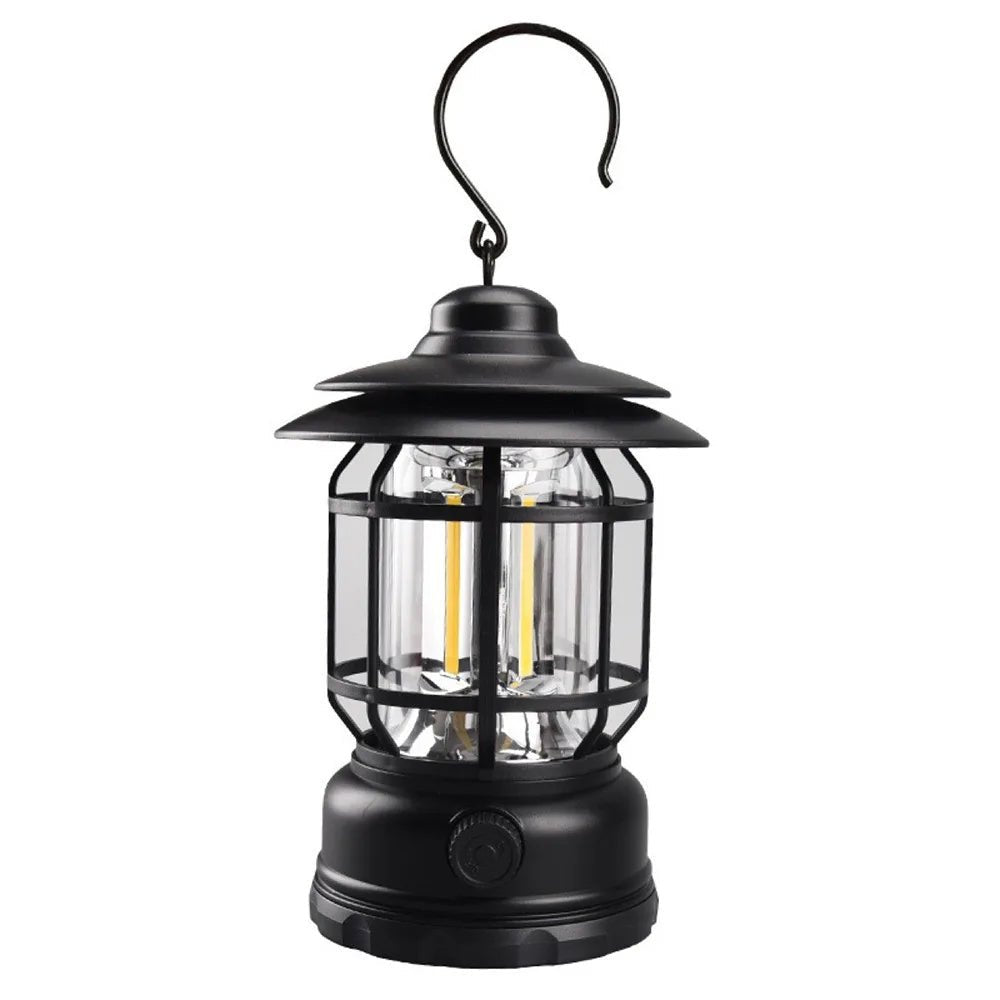 Portable Camping Lantern With Type-C Fast Charging For Outdoor Use