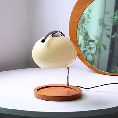 Retro Glass Candle Warmer Lamp With Dimmable Warm Ambiance