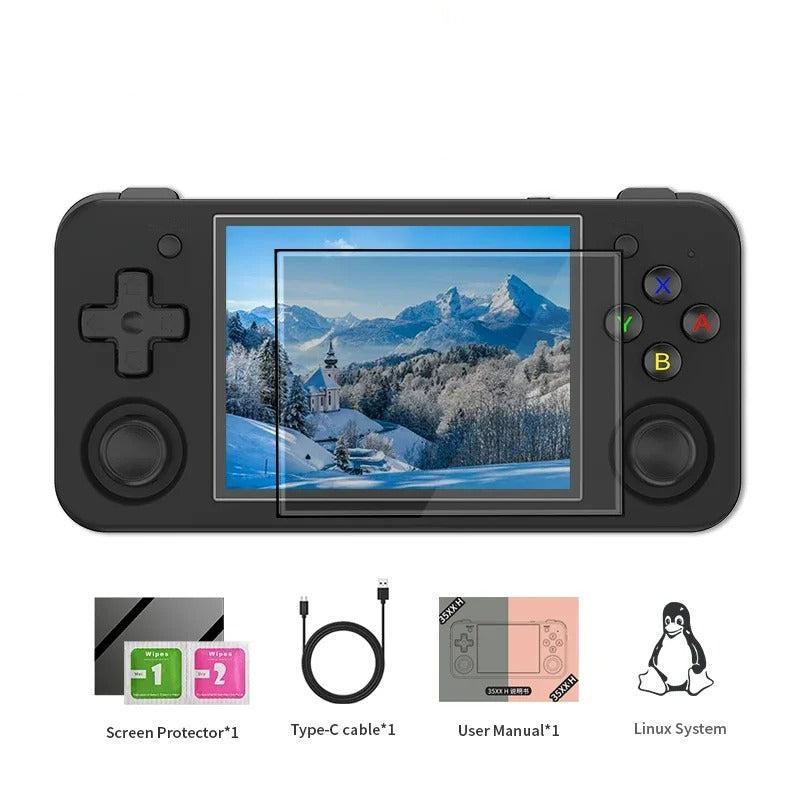Retro Handheld Game Console With 3.5 Inch IPS Screen Linux